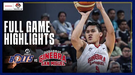 PBA Game Highlights: Ginebra on verge of finals after comeback .
